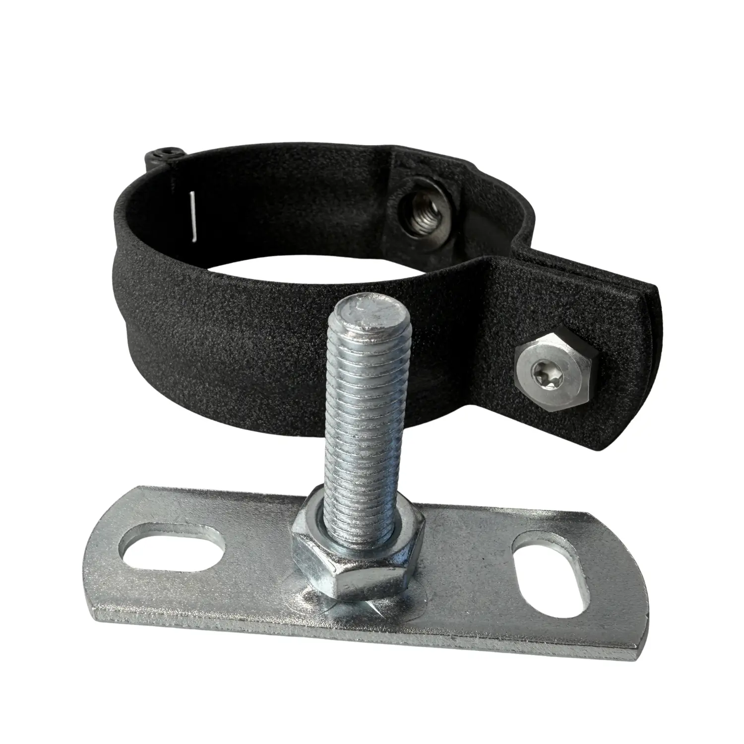 Scharnierbeugel SET M10 80mm - P.10 zwart