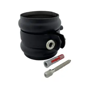 Scharnierbeugel SET M10 80mm + Wrong – P.10 zwart