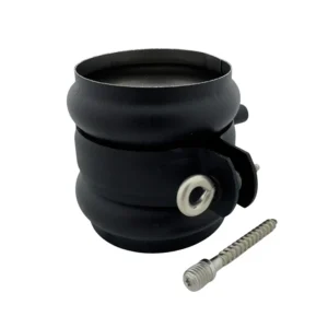 Scharnierbeugel SET M10 80mm + Wrong – P.10 zwart - Afbeelding 2