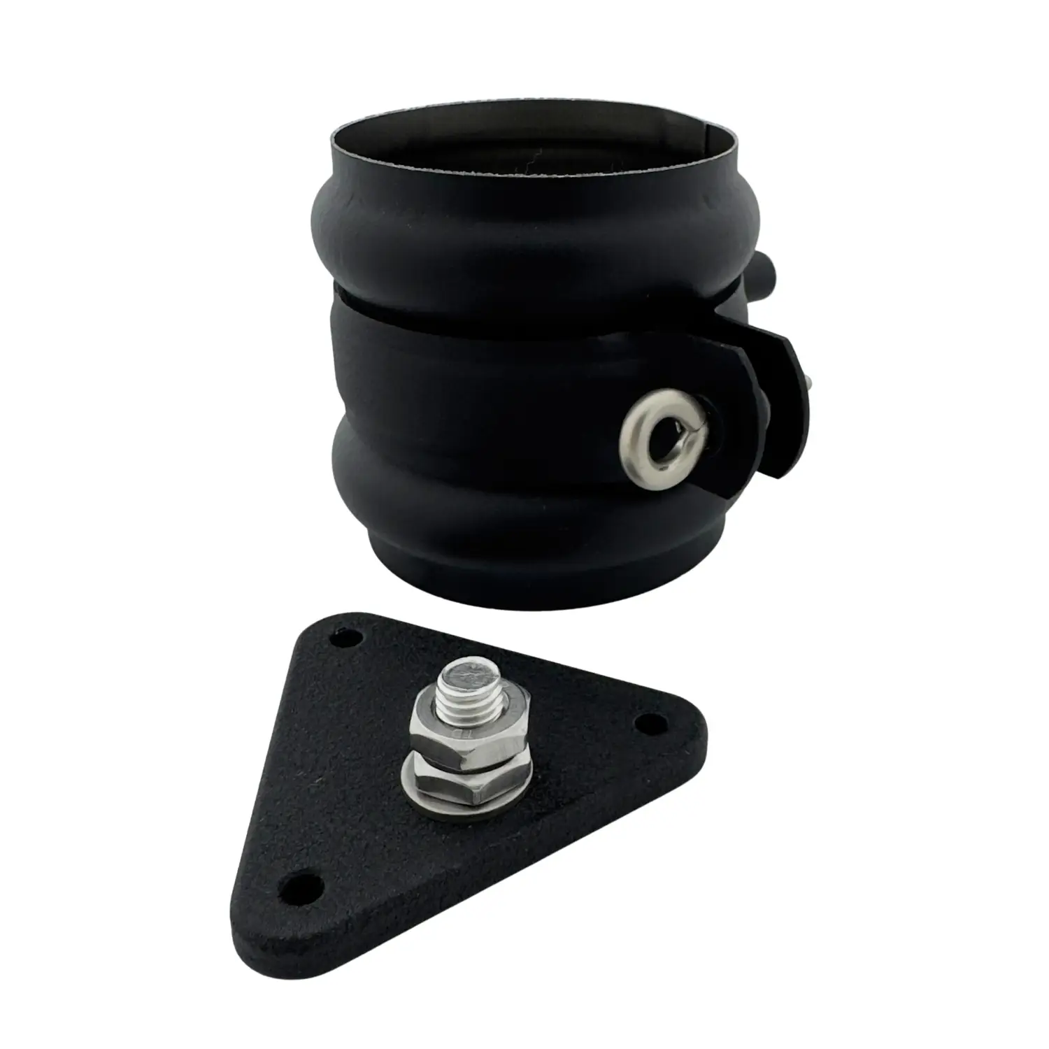 Scharnierbeugel SET M10 80mm + Wrong – P.10 zwart