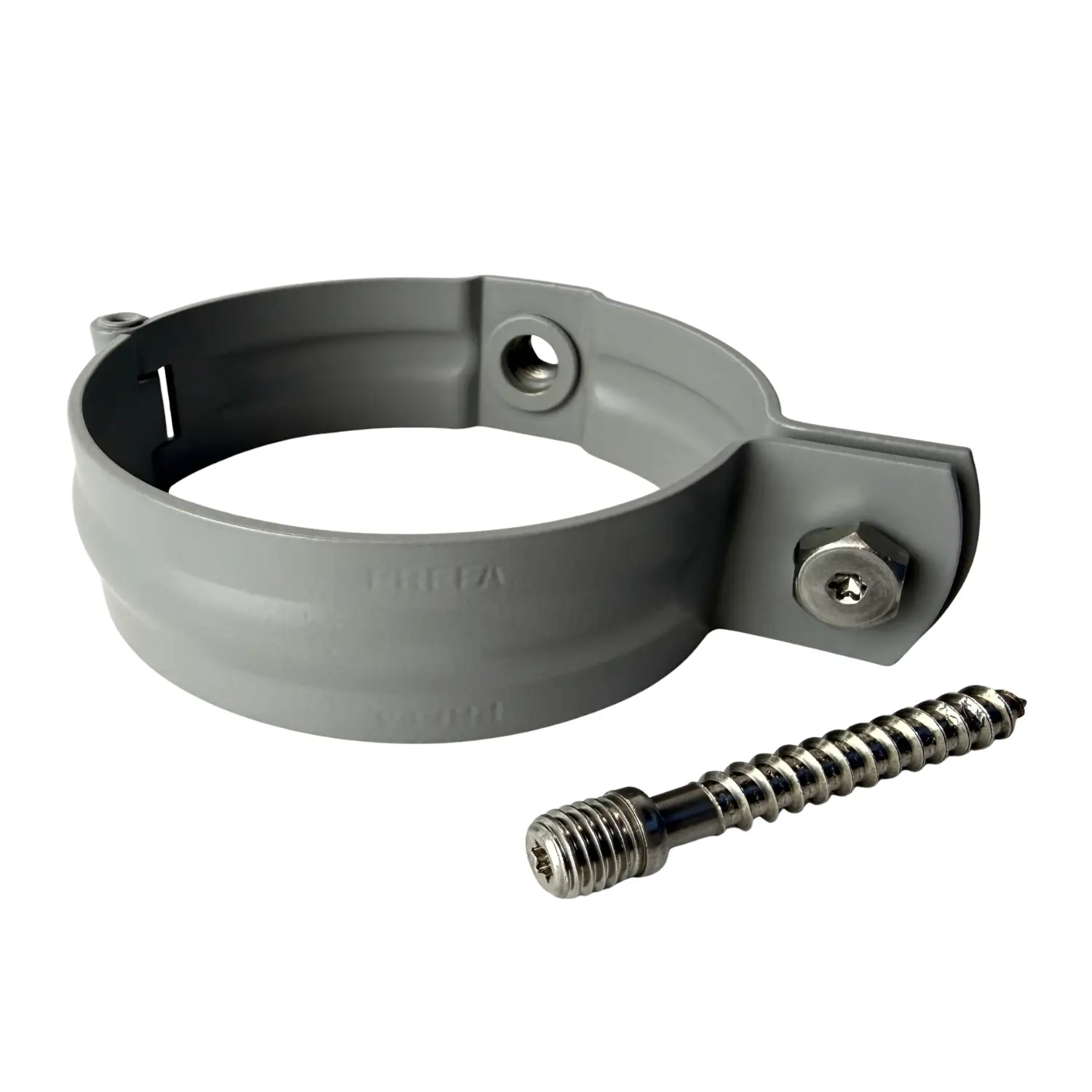 Scharnierbeugel SET M10 100mm - patinagrijs