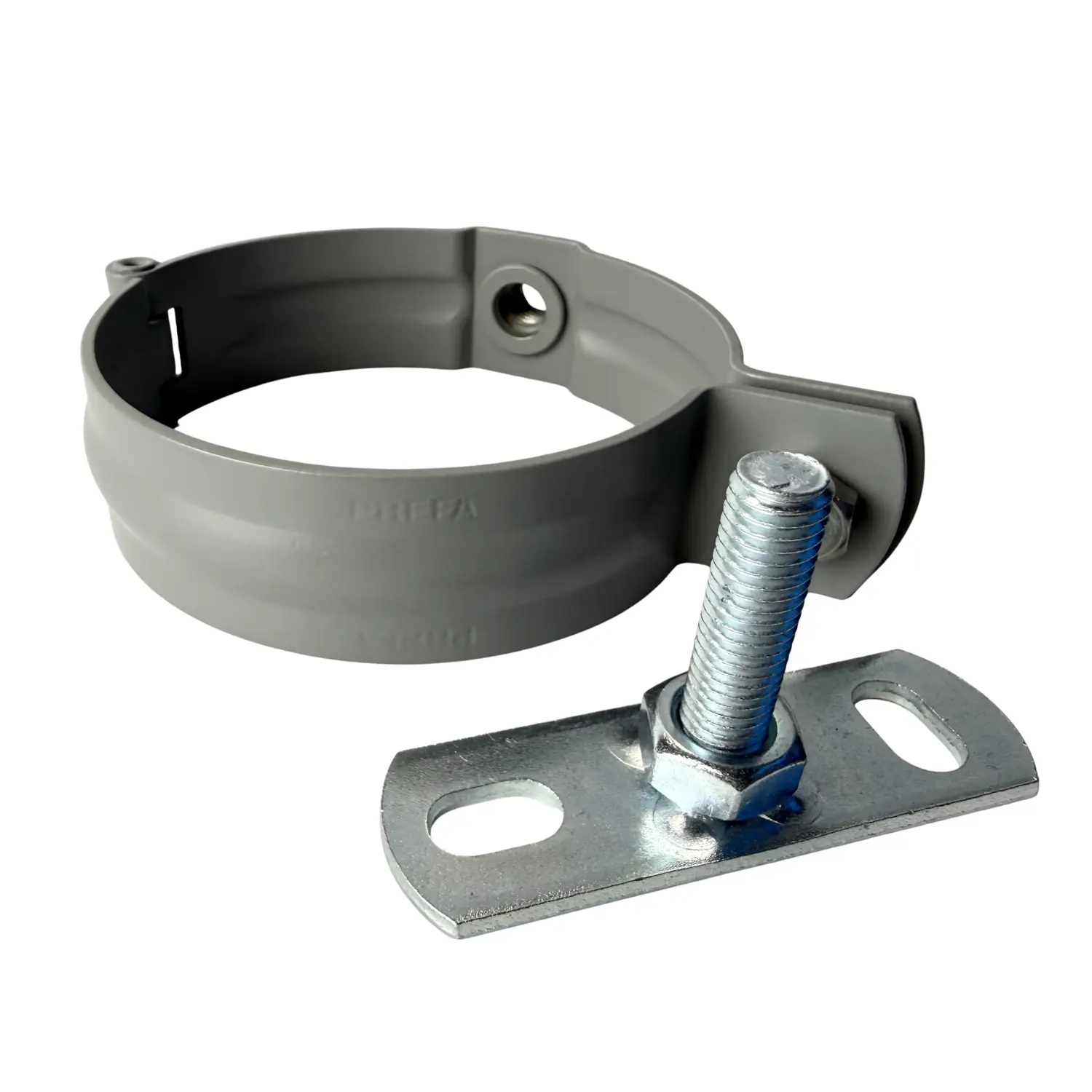 Scharnierbeugel SET M10 100mm - patinagrijs