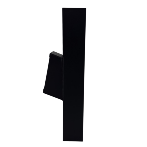 Aluminium bladafscheider 80x80 mm - Ral-9005 fijnstructuur | Kallos - Afbeelding 3