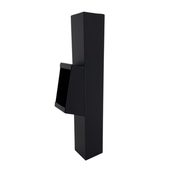 Aluminium bladafscheider 80x80 mm - Ral-9005 fijnstructuur | Kallos - Afbeelding 4