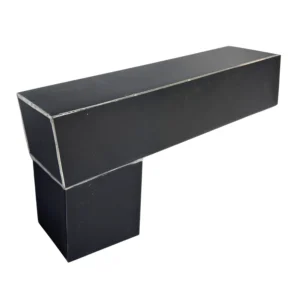 Stadsuitloop 60x100 mm 78x78 mm vierkant - Noir | Nedzink - Afbeelding 1