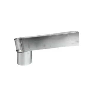 Stadsuitloop zink 60x100 mm naar 100 mm 330 mm lang | Nedzink - Afbeelding 1