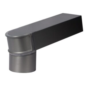 Stadsuitloop 60x100mm naar 100mm 330mm lang - Nova