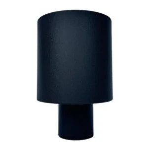 Aluminium vergaarbak mini rond 80 mm - Ral-9005 fijnstructuur | Kallos - Afbeelding 3