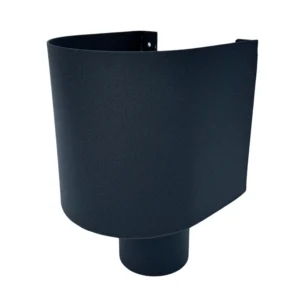 Vergaarbak mini 80 mm - P.10 zwart | Prefa / Kallos