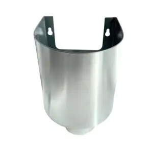 Vergaarbak zink 80 mm - Mini met uitsparing Nedzink | Nedzink