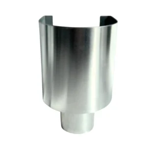 Vergaarbak zink 80 mm - Mini met uitsparing Nedzink | Nedzink - Afbeelding 4