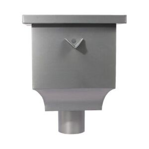 Vergaarbak zink 80mm - Brabant - Nova