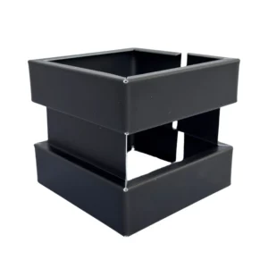 Wrong zink 80x80 mm - Noir | Nedzink - Afbeelding 1