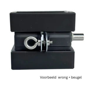 Wrong zink 80x80 mm - Noir | Nedzink - Afbeelding 4