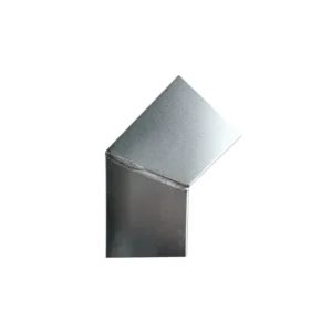 Bocht zink 80x80 mm 45gr - gesoldeerd | Nedzink - Afbeelding 1