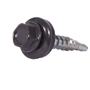 Dakpanplaatschroef 4,8 × 28 mm, Raven RAL 7021