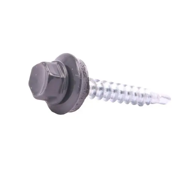 Dakpanplaatschroef 4,8 × 28 mm, Antraciet RAL 7016