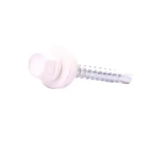 Dakpanplaatschroef 4,8 × 28 mm, Pure White RAL 9010