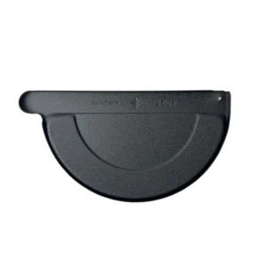 Kopschot aluminium M400 links - P.10 zwart t.b.v. lijmen - Afbeelding 3