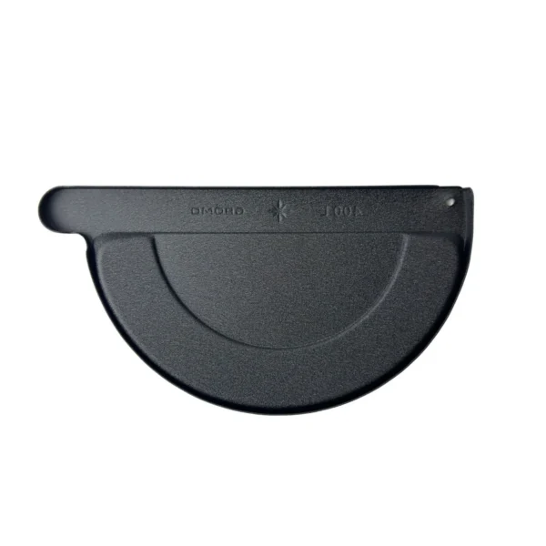 Kopschot aluminium M400 links – P.10 zwart t.b.v. lijmen GROMO - Afbeelding 3